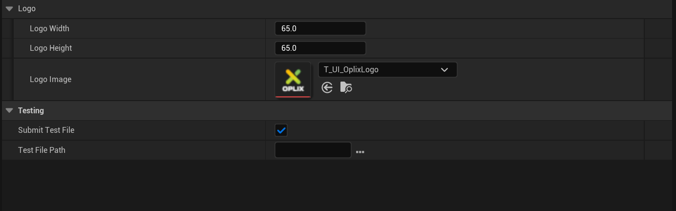 Test File Configuration